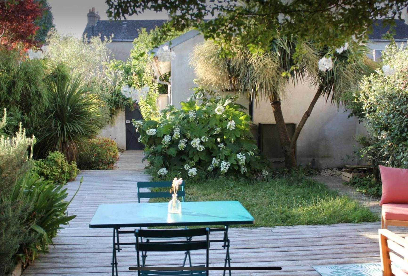 Duplex Confort Et Jardin Charmant Nantes Extérieur photo